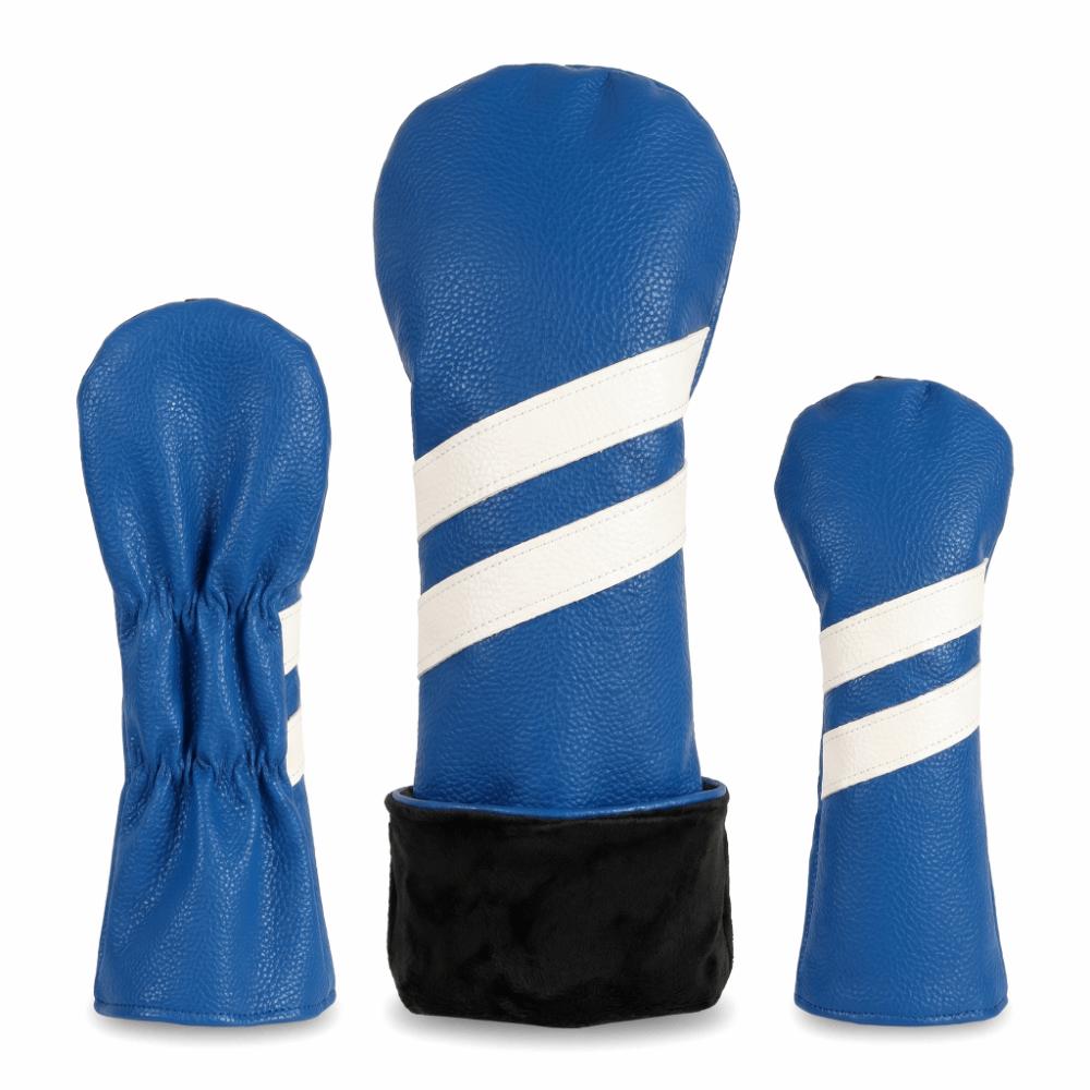 Navy Blue Club Head Cover Plush Lining Fairway Wood Cover Golf Club Protector  Golf Club Storage M Fairway Wood Cover