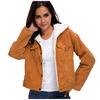 Women's Thick Winter Warm  Coats Fashion Velvet Jackets Corduroy Outwear