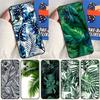 Feuille de Plante Verte Tropicale Pour Realme 10 11 Pro Plus GT Neo 5 2T C21Y C30 C31 C33 C35 C55 OnePlus Nord CE 2 3 Lite Coque