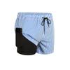 Mens Quick-Dry Stretch-Free Beach Shorts Surfing Swimming Outdoor Activities