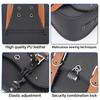 Universal Retro Motorcycle Side Hanging Bags Waterproof Pu Leather Saddle Bags Electric Bike Side Luggage Anti-Theft Car Bags