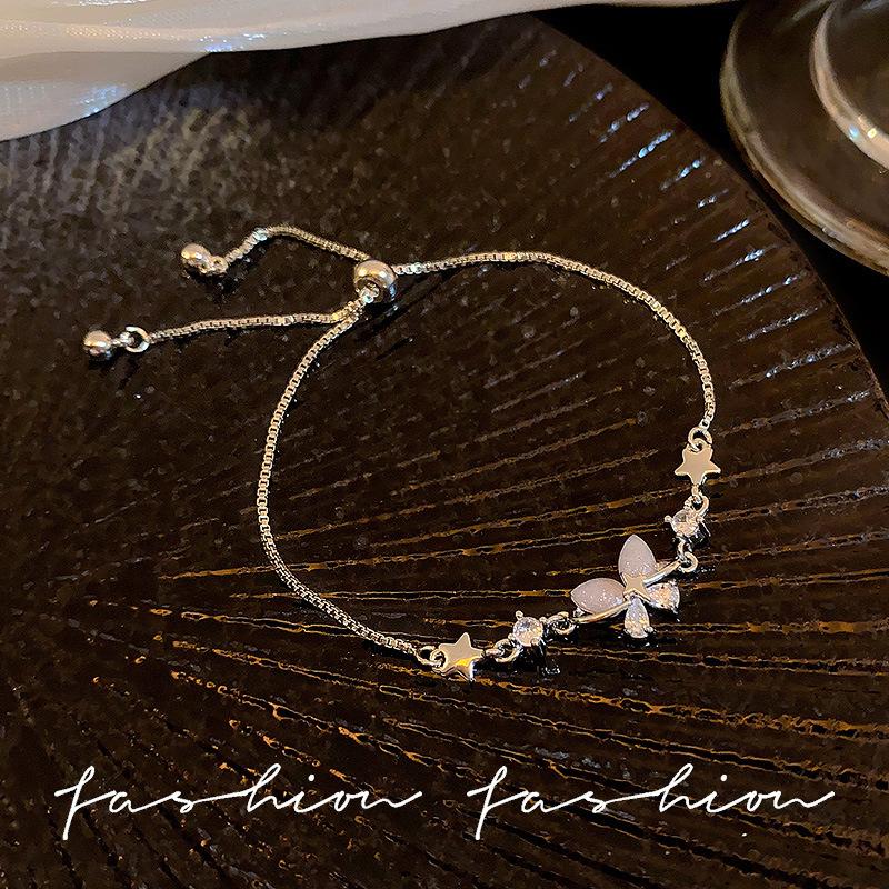 Exquisite Mori Butterfly Bracelet, High-value Girlfriend Student Versatile Bracelet, Niche Light Luxury Exquisite Jewelry Wholesale