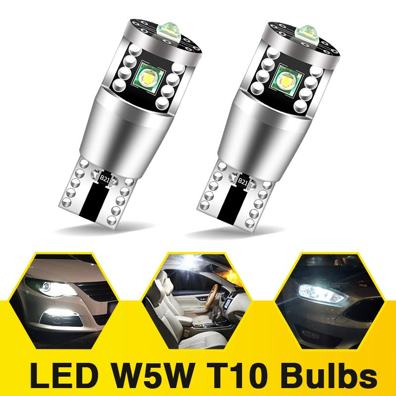 2PCS /4PCS W5W (T10 168 194 2825) Clearance Lights Parking Lights LED Car Signal Lamps White Bulbs For Mercedes Benz VW Ford