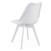 Mark Chair - White / White Legs X 2