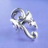BELLA BOX Earbone Clip Men And Women Without Piercing Hip Hop Cool Cool Thai Silver Vintage Earclip Personality Earrings
