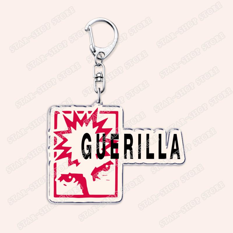 Aesthetic Indie Red Record Music Keychains for Women Accessories Bag Retro Vinyl Label Player Key Chain Fans Gifts Keyrings