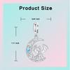 Copper Santa'S Reindeer Dragon Bee Sausage Dog Pendant Charm Fit Original Charm Bracelets Women Diy Jewelry Gift