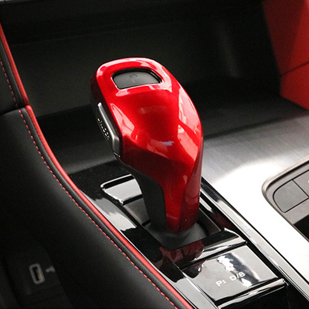 Διακοσμητικό κάλυμμα εσωτερικού καλύμματος κεφαλής κουμπιού αλλαγής ταχυτήτων αυτοκινήτου για αξεσουάρ MG 6 MG5 MG6 HS ZS