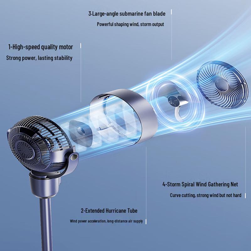 AIRMATE FA18-SRD154 Air Circulation Fan CN Plug (adapter Included)