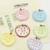 12 Retro Checkered Button Decorated Novel Fridge Magnets, Suitable for Home Use, Refrigerator and Kitchen Magnets