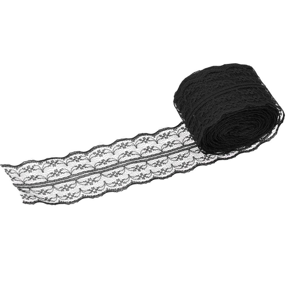 1pcs Reusable Lace Trim Ribbon 25 Yards Length Crochet Lace Trim Lace Ribbon Roll DIY Crafts Sewing