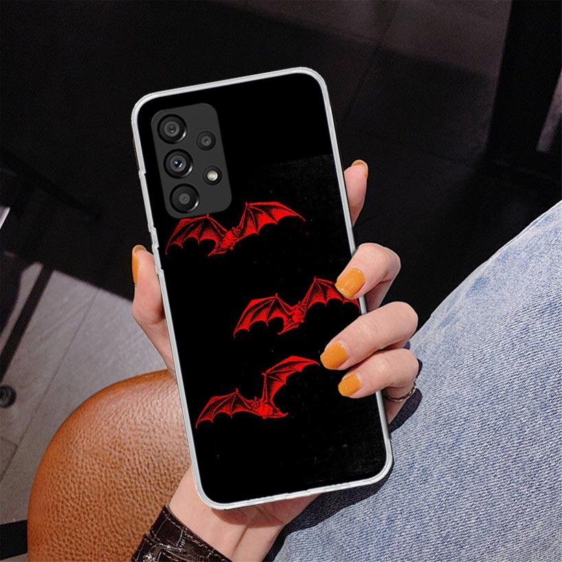Gothic Vampire Scarlet Art Phnoe Case for Samsung Galaxy A17 A37 A57 A16 A26 A36 A56 A15 A14 A13 A55 A54 A53 A35 A34 A33 A25 A24