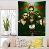 MManeskin Band Chart Tapestry Home Decoration Hippie Bohemian Decoration Divination Wall Hanging Home Decor