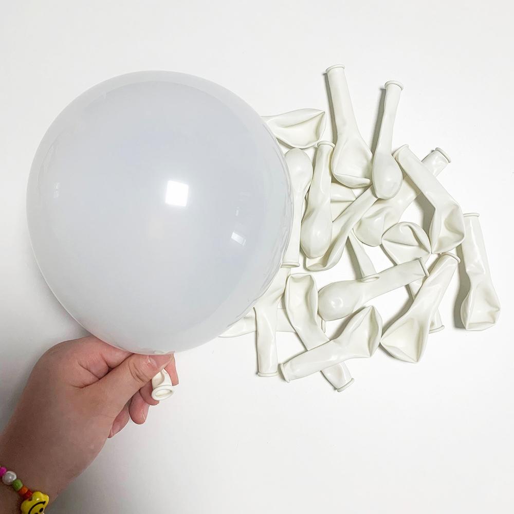 Pastel Blue Balloon Garland Arch Kit White Blue Confetti Balloons Baby Shower Gender Reveal Birthday Party Wedding Decorations