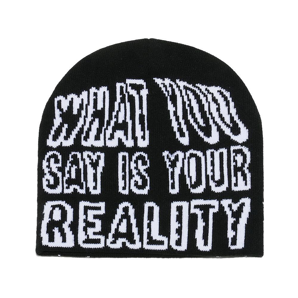 Cold Hat Men 2025 Autumn and Winter Letter Cross Wool Hat Personality Trend Cycling Ear Protector Knitted Hat Beanie