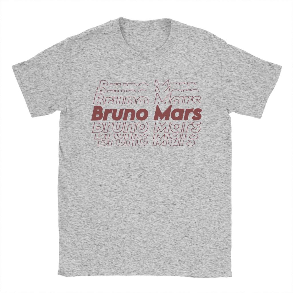 Rapper Bruno Mars The Romantic Tour 2026  TShirt Summer Cotton TShirts For Couple Tee Shirt ShortSleeve Classic Top Tees