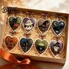 Creative Needlepoint Project Pendant Craft DIY Hand Sewing Kit Felt Heart Stitched Christmas Supplies Animal