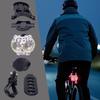 Bike Taillight Efficient Cycling Rearlight Compact Bike Taillight with 5 Modes for Commuting Dirt Camping Mountain Night