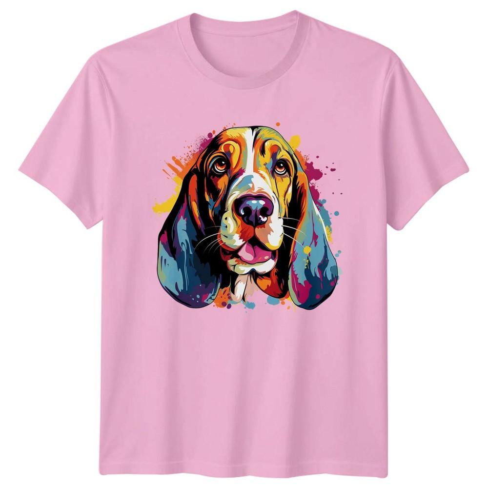 Basset Hound TShirt Dog Lover Gift For Him And Her