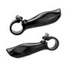 Handlebar Ends, Aluminum Alloy Handlebar Ends for and on Road, Ergonomic Design, sy to Install, Fits 22.2mm Handlebars