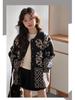 Mädchen Fair Isle Jacquard Strickjacke - Herbst- & Wintermode 2025