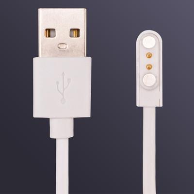 1PC Universal Smart Watch Charger Cord,Magnetic Charging Cable 2 Pin 4 Pins USB Charger for Smart Watch 7.62mm 2.84mm 4mm