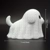 The Perfect Choice for Knitted Ghost Dog Statues, Halloween Ghost Dog Ornaments, and Ghost Puppy Halloween Ambiance Decorations