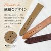 CASSIS Calfskin Watch Strap with Waterproof Cowhide Leather Includes Replacement U1054331 Backing, ANGLET, Tool, (17mm Crete)