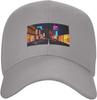 Japanese City Night Street Scenery Baseball Cap Women Men Hats Adjustable Trucker Sun Hat Dad Caps