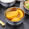 Jingchuyuan 304 Stainless Steel Double-Wall Insulated Bowl