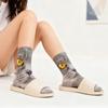 Realistic Cat Face Socks 3D Cat Print Socks Breathable Cute Kitten Socks Funny Xmas Birthday Gifts for Women Men Cat Lovers