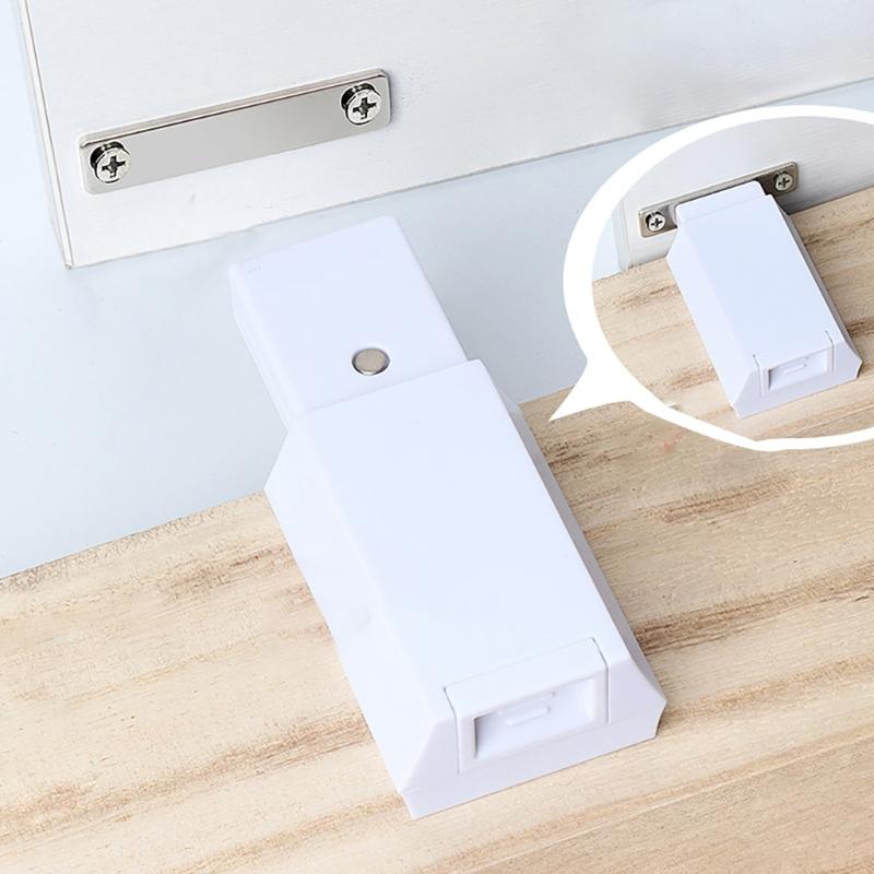 Robusto ABS Portatile Magnetico Push-to-Open Accessorio per Ferramenta per Mobili per Nascondere Ante e Cassetti in Colore Elegante