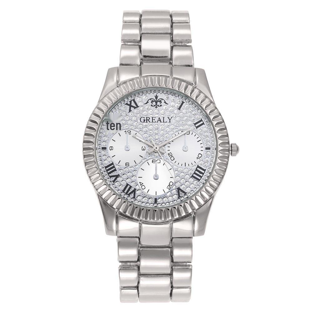 Trendy Roman Numeral Women s Quartz Watch - Fashionable and Simple Design