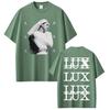 Singer Lux Rosalia Fashion Print Tshirt Unisex Unisex Harajuku Clothing Tshirts Shortsleeved Casual Cotton Tshirts Streetwear