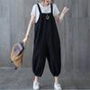 Legere Jumpsuits für Damen Sommer Große Größen Koreanische Lockere Harlan Jumpsuit-Hosen Einfarbige Damen Träger-Overalls