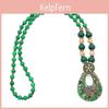 Statement Vintage Bohemian Perlen Halsketten Für Frauen Schmuck Zubehör