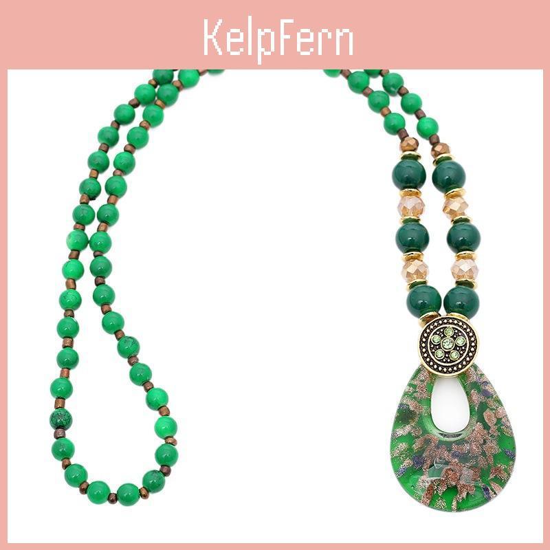 Statement Vintage Bohemian Perlen Halsketten Für Frauen Schmuck Zubehör