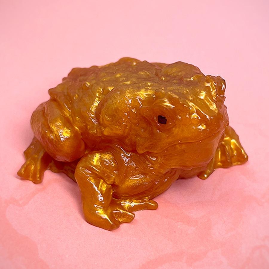 Unzip frog pinch music, new and strange simulation toad, vent pinch soft rubber toy