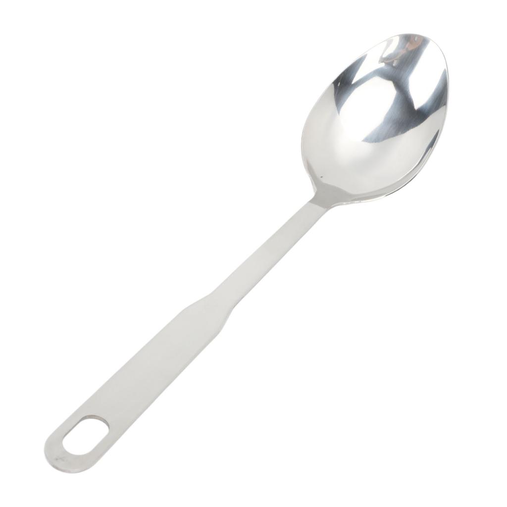 Serving Spoon Cooking Spoon Stainless Steel Hanging Hole Dishwasher Safe Easy Clean Durable Kitchen
