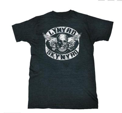 Lynyrd Skynyrd Biker Patch Black Cotton Short Sleeve T-Shirt 3Xl