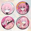 Loneliness Rock Star Pendant Badge: Gotou Hitori, Nijika Yamada, Ryou, Kita Ikuyo – 58mm Brooch