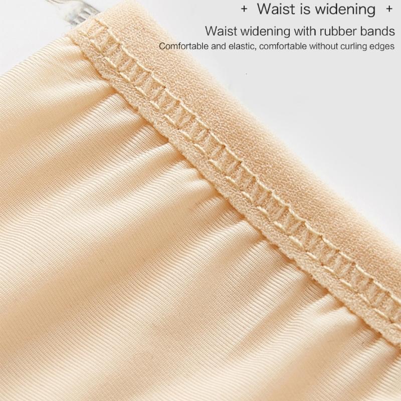Under Dresses Safety Pants Ice Silk Shorts Underwear Yoga Shorts Stretch Safety Leggings Undershorts for Women Girls