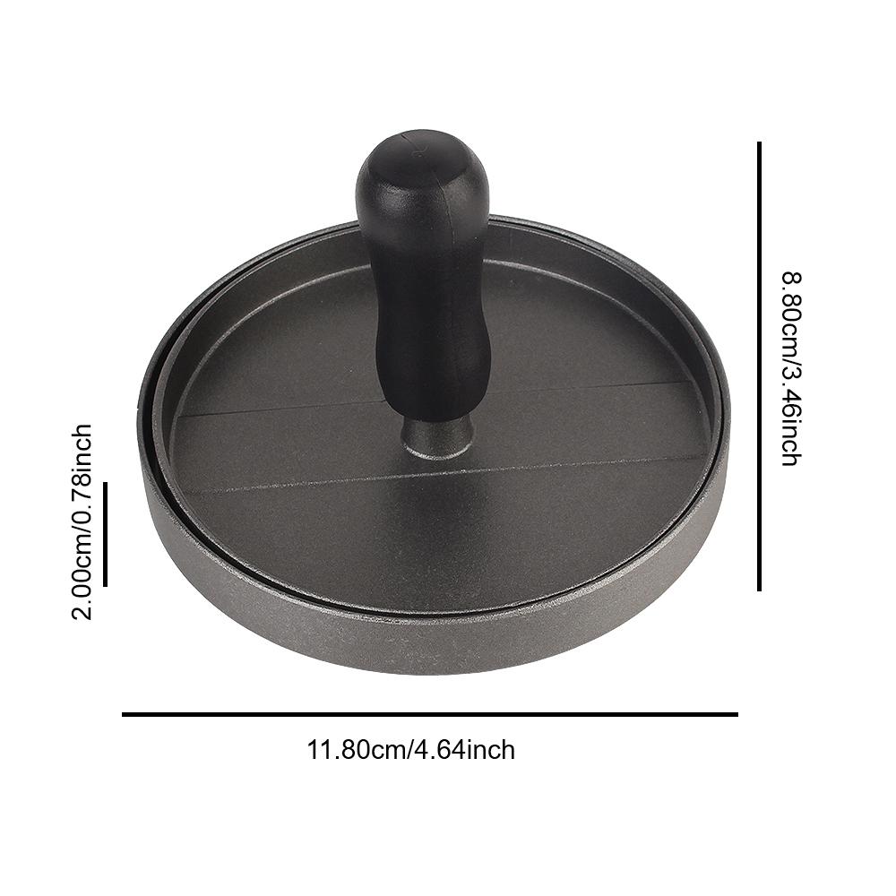 BBQ Hamburger Meat Kitchen Gadgets Round Hamburger Mold Beef Pie Burger Meat Press Household Aluminum Alloy Food Mold Kitchen Tools