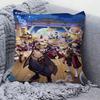 Genshin Impact Scroll Canvas Painting Pillow Anime Pillow Sofa Bed Head Pillow Cover Cushion Cover x cm Fashion