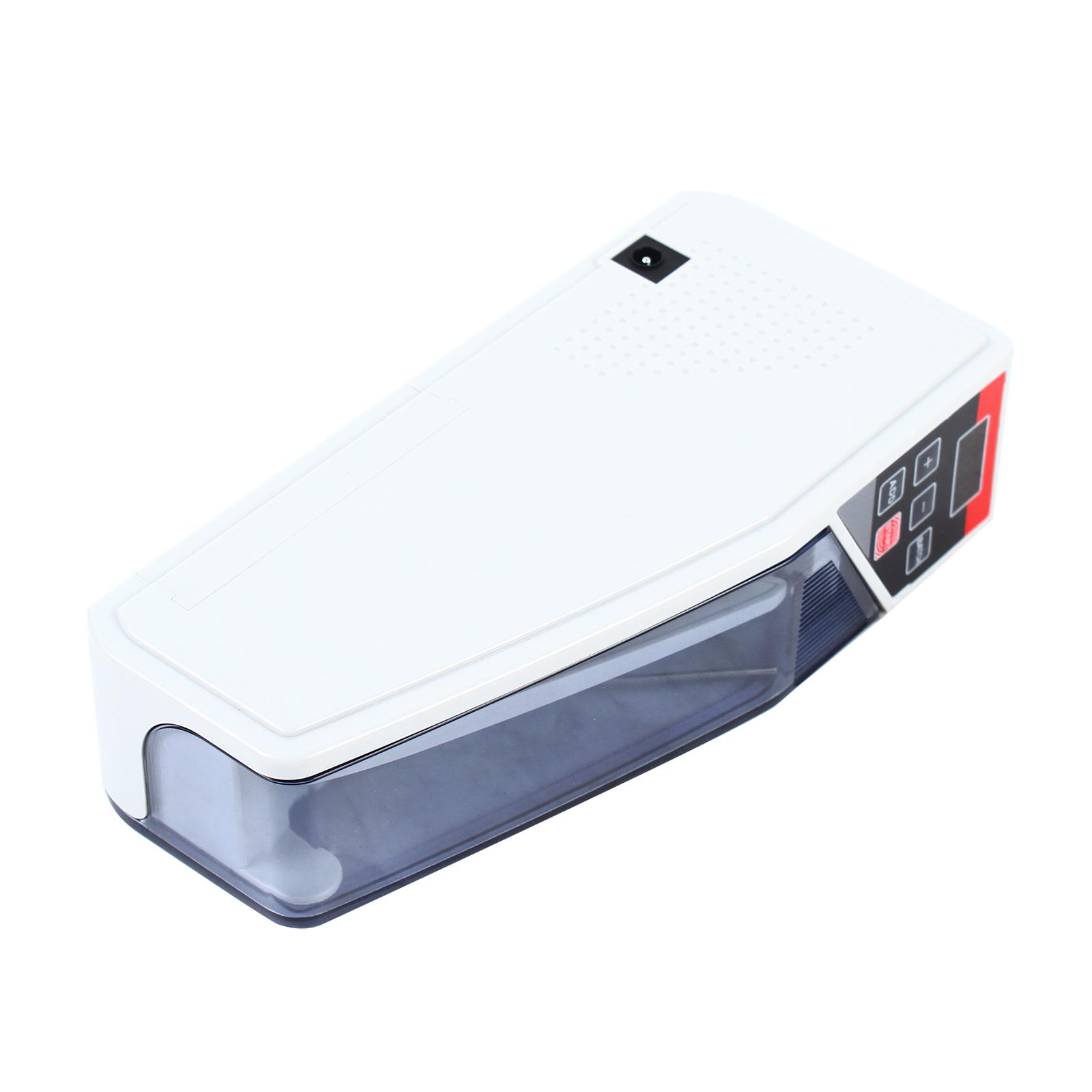 Портативный счетчик денег, Мини счетчик банкнот - Светодиодный дисплей и функция фасовки, 600 шт/мин