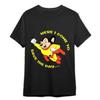 Cartoon Superhero Graphic Short-sleeve T-shirt, Casual and Cool.