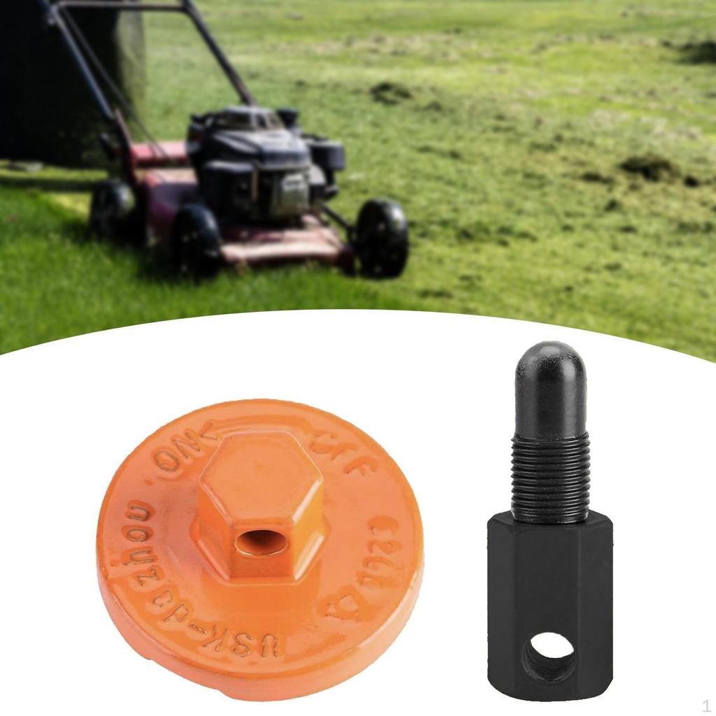 2Pcs Chainsaw Clutch Removal Tools Set Piston Stop Flywheel Disassembly Wrench,