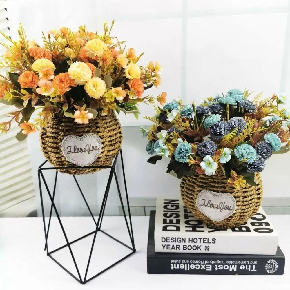 European Style Artificial Lilac Flowers Carnations Home Decoration Flowers  Photography Props