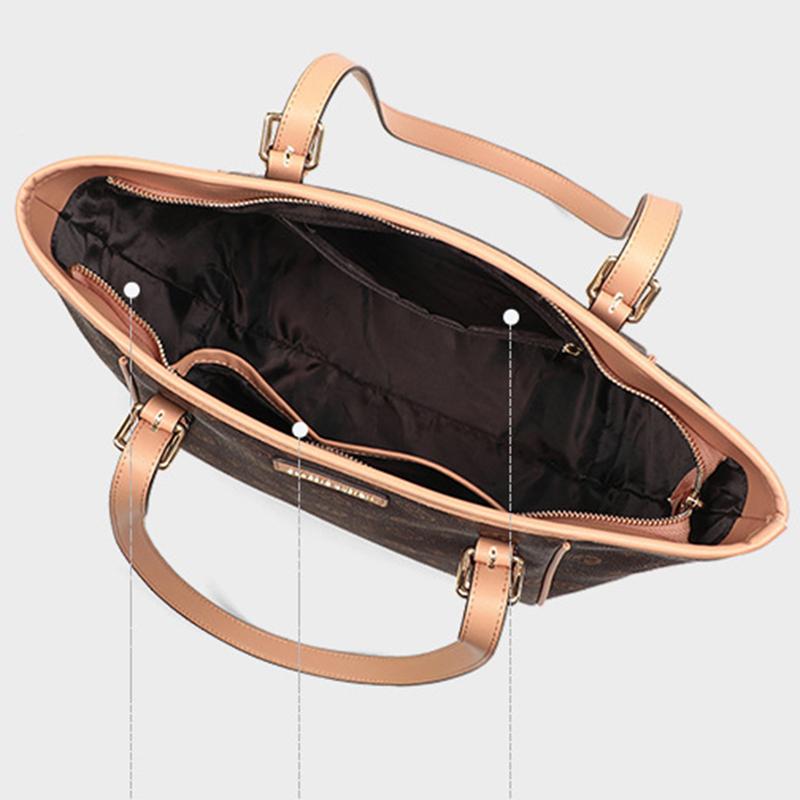 2026 Mujer Lujo Clásico Mogram Famoso Bolso de Hombro Bolso de Mano para el Viaje Diario de la Dama Bolso Tote Femenino para Exteriores de Gran Capacidad