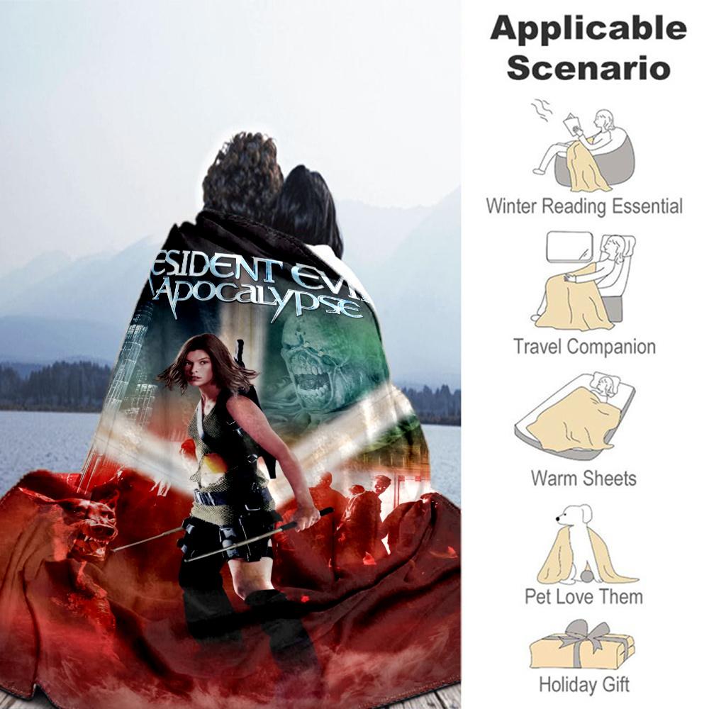 Resident Evil Blanket, High quality Comfortable for All Seasons, Home Decor, Warmth and Comfort